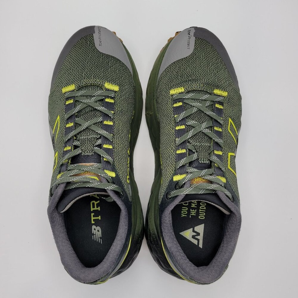 New Balance Fresh Foam More Trail V2 Men's Olive Green Running Shoes US Size 9.5 - Picture 5 of 10